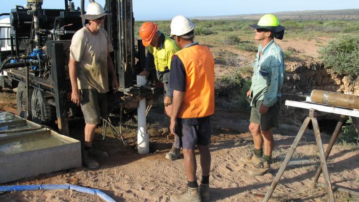 A drilling expedition in remote WA