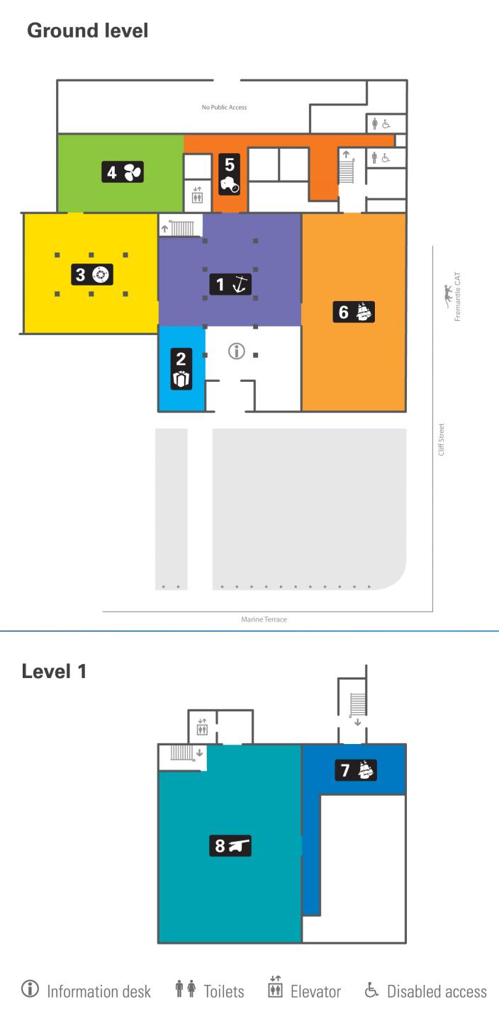 Shipwreck Galleries site map