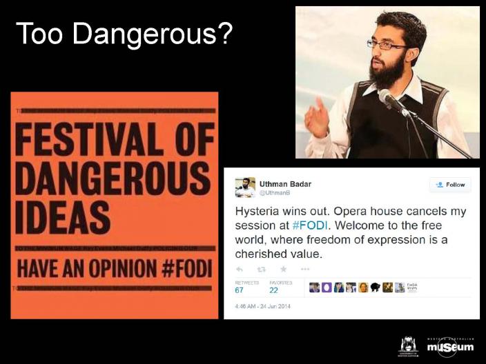 FESTIVAL OF DANGEROUS IDEAS