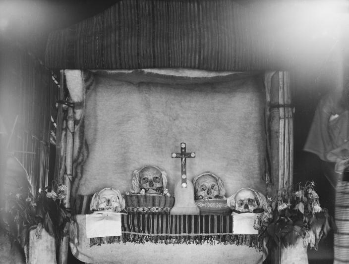 Skulls of King Alexio of Ainaro and his three sons