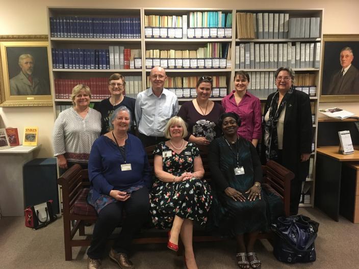 Curtin IS alumni tour group, with Bobbie Bruce centre