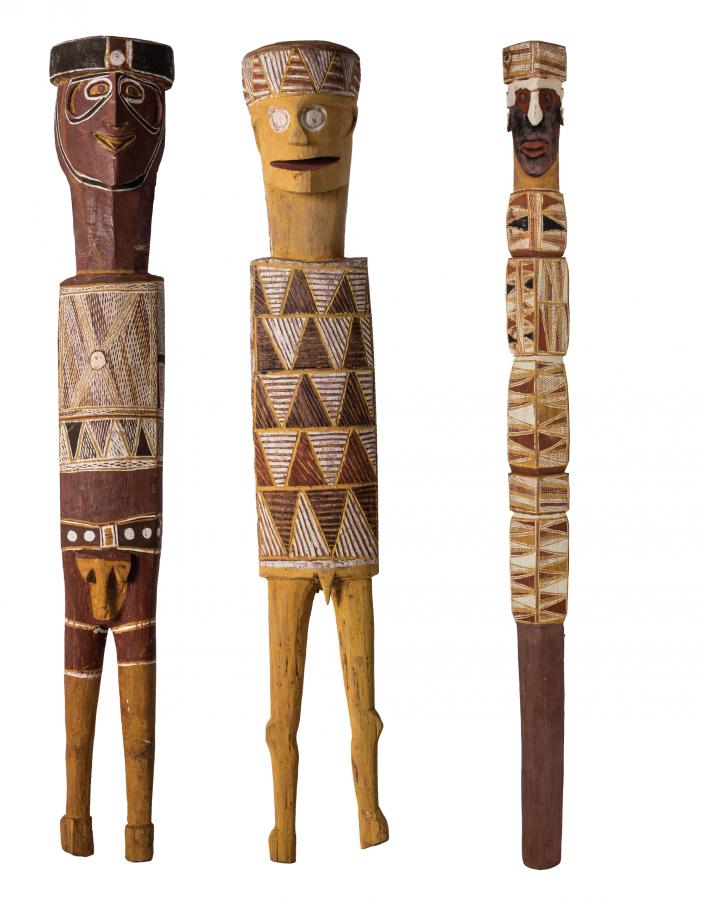 Figures made by northern Australian Aboriginal people