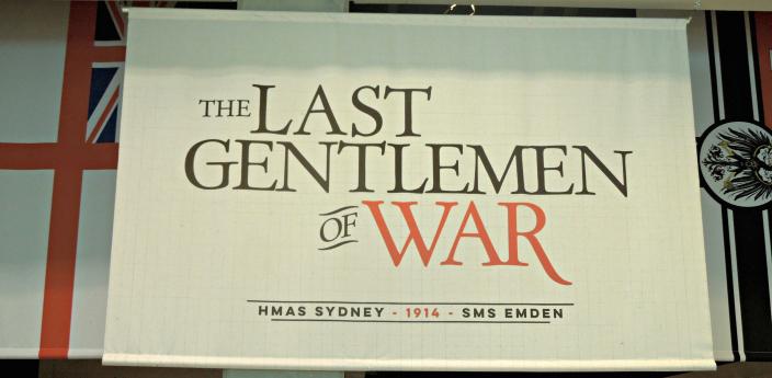 Banner showing Last Gentlemen of War text