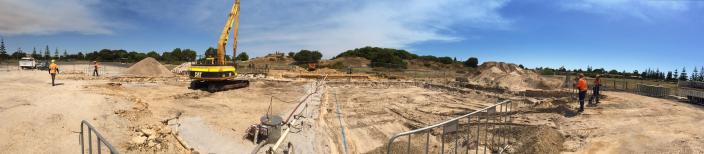 Samuel Wright excavation site in Bunbury