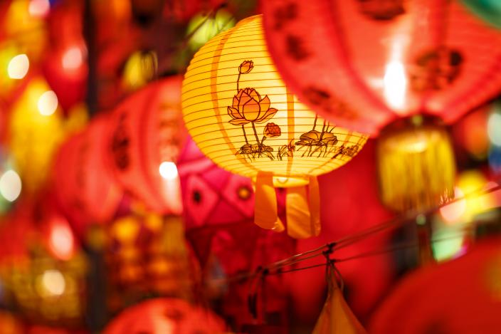 Chinese Paper Lanterns - Copyright WA Museum