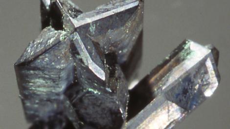 A striking formation of Chalcocite in a star-like shape