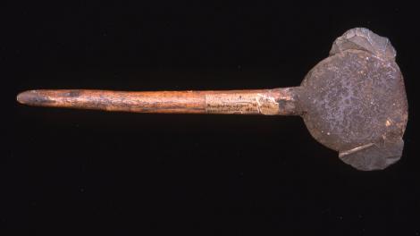 An Aboriginal stone axe