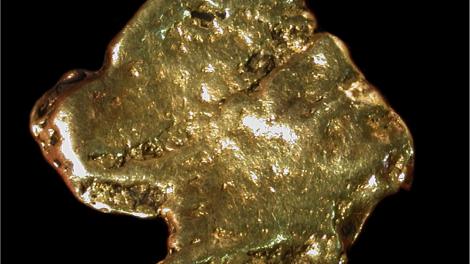 An absolutely massive gold nugget