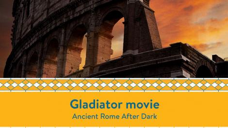 gladiator movie night ancient rome after dark