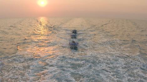 Streaming through Kimberley Waters