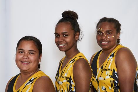 Potrait of  Rosie, Colleen and Ashanti