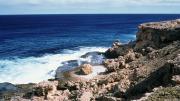 A rugged coastline