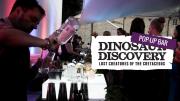 Drinks being poured at night
