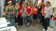 The Bankwest Services Training & QA Team always have something to smile about. We love to share good food,good stories and great company! Merry Christmas to all!