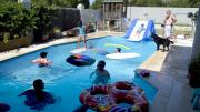 We spent the day with our family - 13 adults and 6 children + a dog and a cat! Fun Food and a Fantastic time!