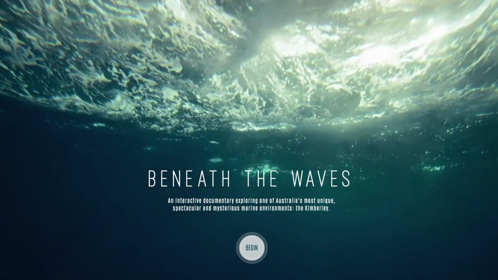 Beneath the Waves interactive online documentary