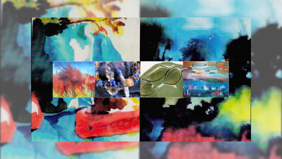 A collection of various artworks