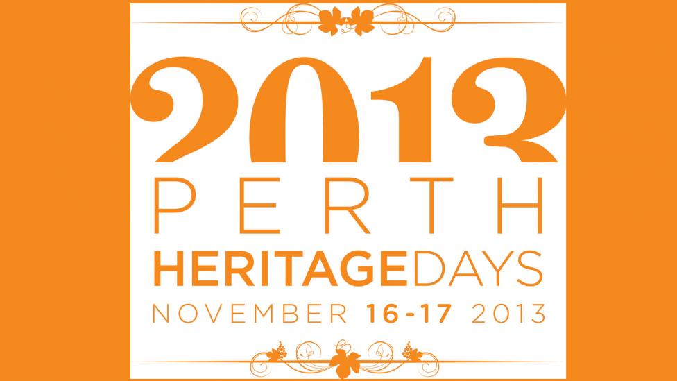 Perth Heritage Day Logo