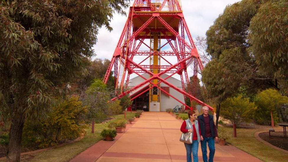Kalgoorlie-Boulder Museum and head frame