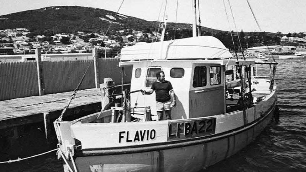 Fishing boat in Princess Royal Harbour