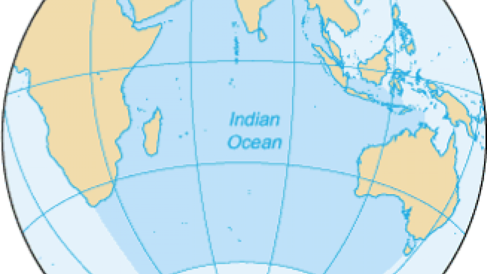 Extent of the Indian Ocean 