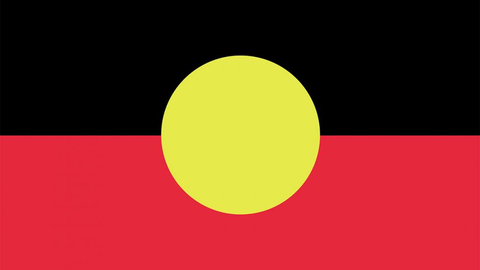 "Aboriginal flag."