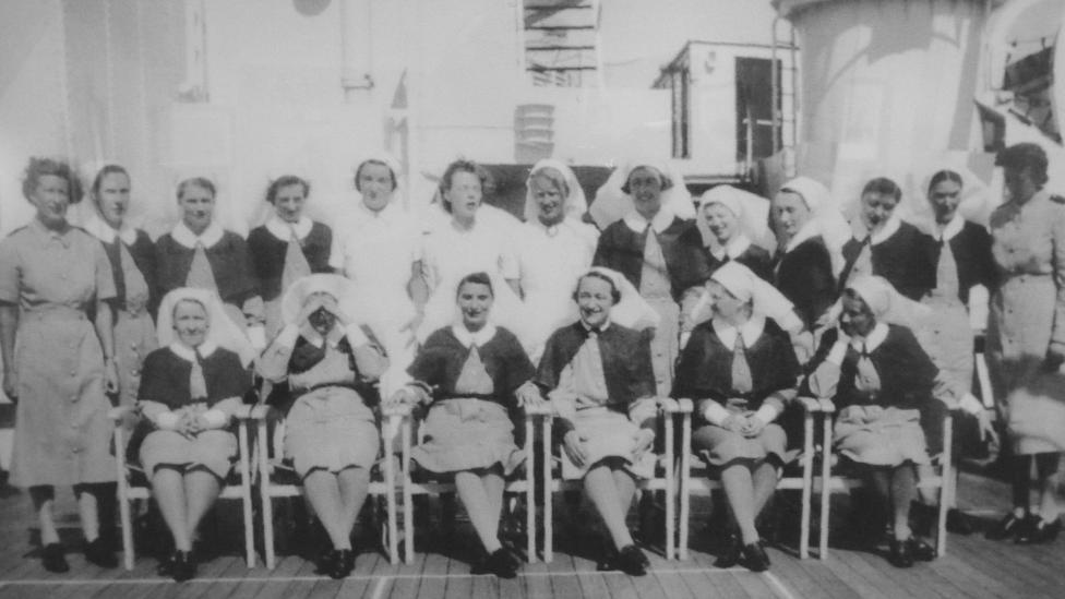 Group photo of Centaur nurses