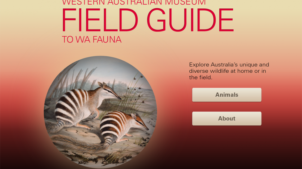 Iconic Numbats grace the cover of the Field Guide