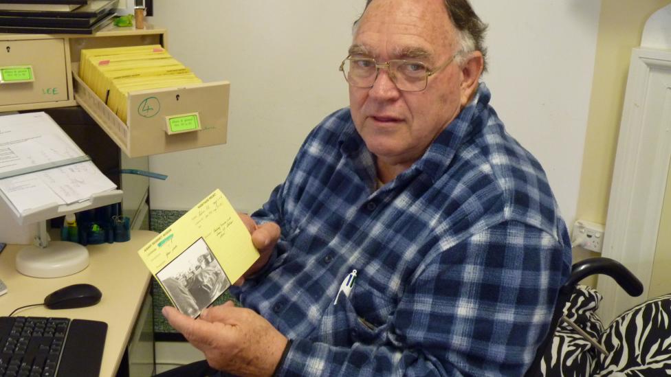 Portrait of Richard Harloe volunteering at the WA Museum