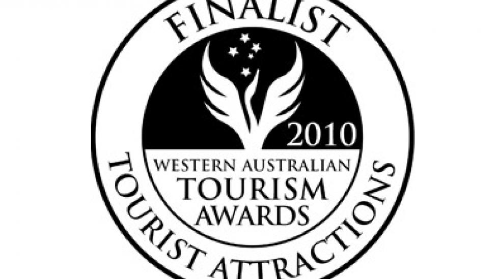 Picture of an award won by the WA Museum - Geraldton at the WA Tourism Awards