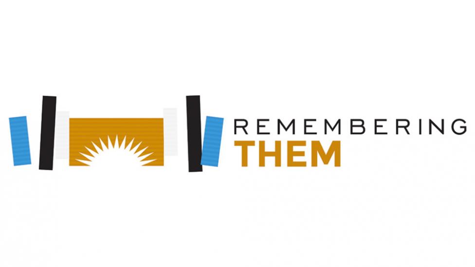 Logo for the Remembering Them initiative