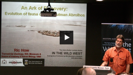 Ric How presenting a lecture