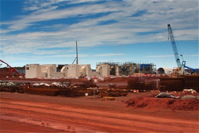 Construction at Karara Mine