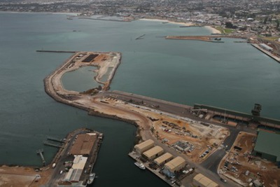 Construction of Berth 7, Geraldton Port